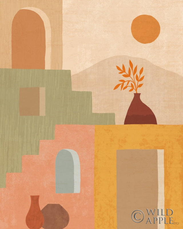 Reproduction of Simple Scenes II by Veronique Charron - Wall Decor Art