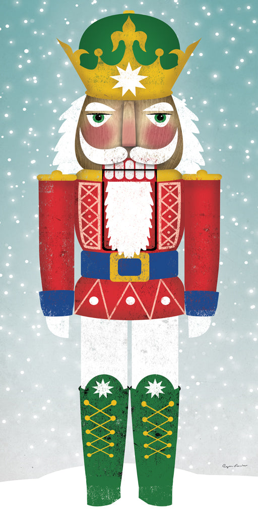 Reproduction of Joyful Nutcracker III by Ryan Fowler - Wall Decor Art