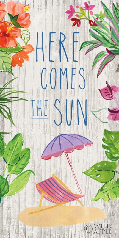 Reproduction of Tropical Home VIII by Farida Zaman - Wall Decor Art