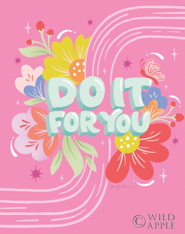 Reproduction of Do It For You I by Gia Graham - Wall Decor Art
