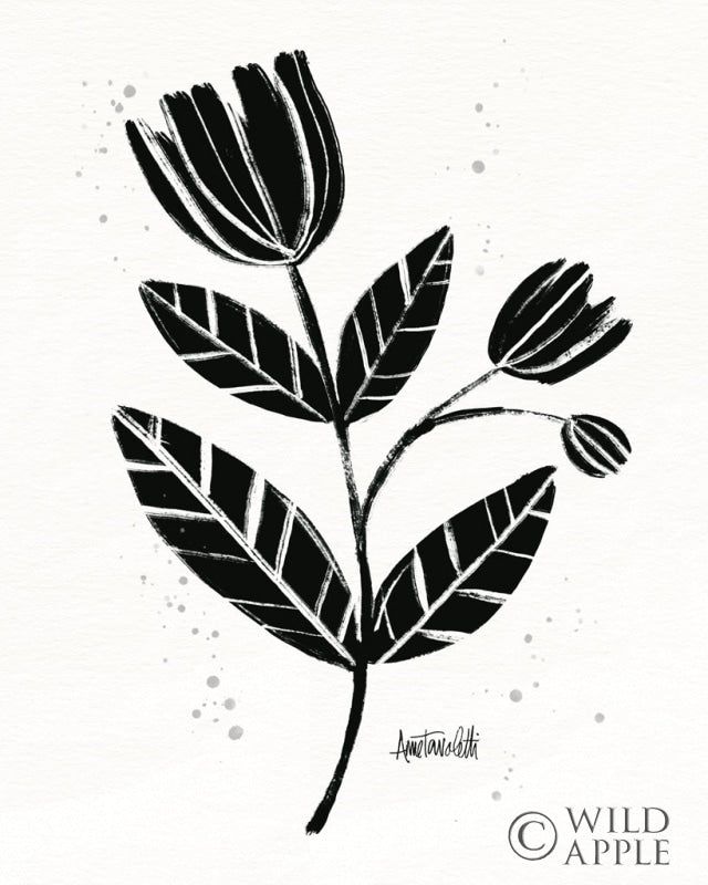 Reproduction of Bold Blooms V by Anne Tavoletti - Wall Decor Art