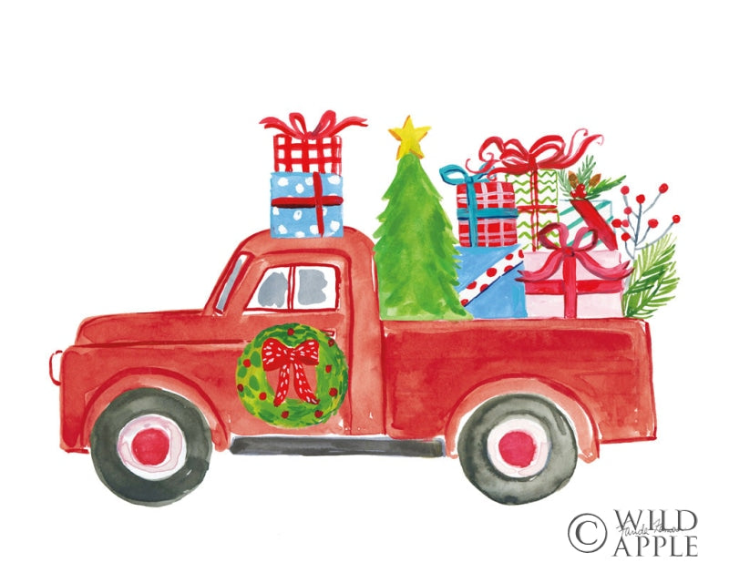 Reproduction of Holiday Travel II by Farida Zaman - Wall Decor Art