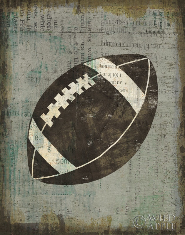 Reproduction of Ball III on Gray Vertical by Michael Mullan - Wall Decor Art