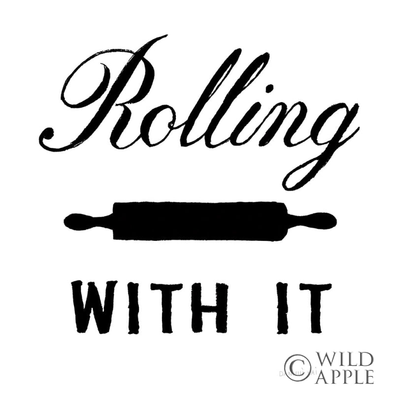 Reproduction of Rolling With It by Danhui Nai - Wall Decor Art