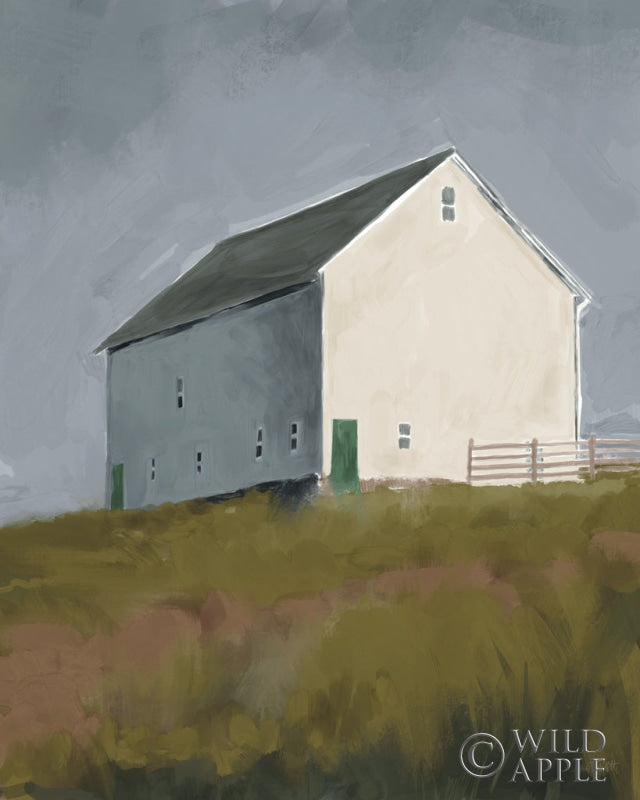 Reproduction of White Barn I by Anne Tavoletti - Wall Decor Art