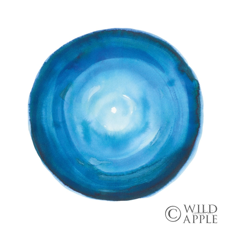 Reproduction of Center of Blue II by Danhui Nai - Wall Decor Art