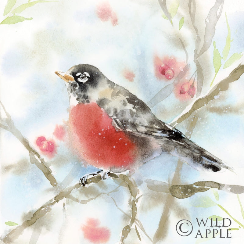 Reproduction of Spring Robin by Katrina Pete - Wall Decor Art