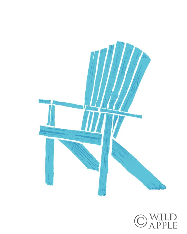 Reproduction of Summer Chair II by Avery Tillmon - Wall Decor Art