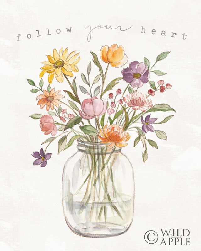 Reproduction of August Blooms III by Silvia Vassileva - Wall Decor Art