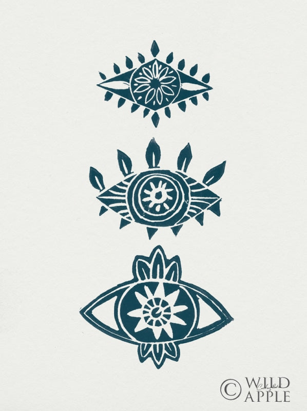 Reproduction of Evil Eye II by Courtney Prahl - Wall Decor Art