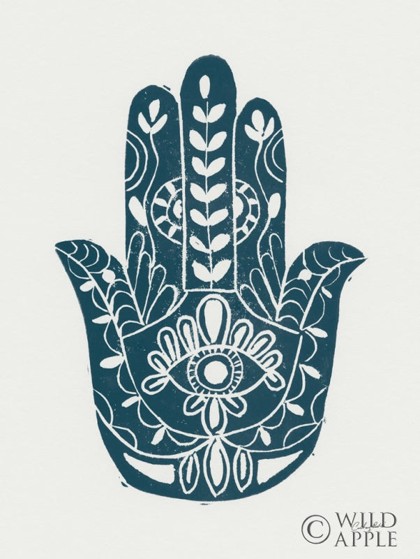 Reproduction of Hamsa I by Courtney Prahl - Wall Decor Art