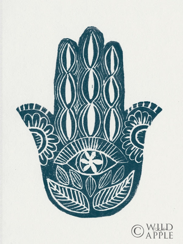 Reproduction of Hamsa II by Courtney Prahl - Wall Decor Art