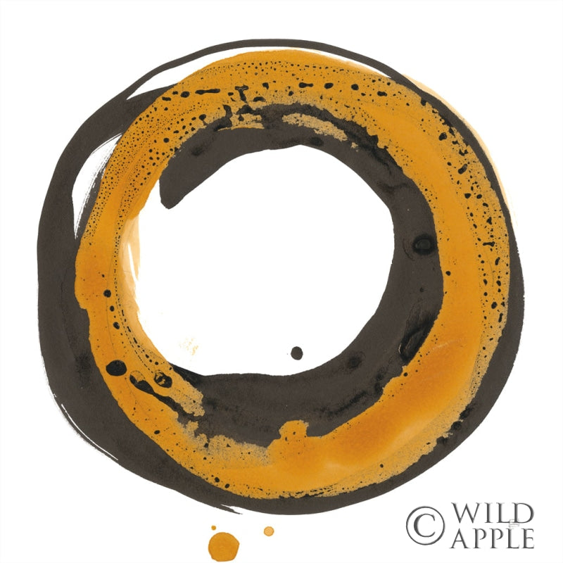 Reproduction of Amber Enso II by Chris Paschke - Wall Decor Art
