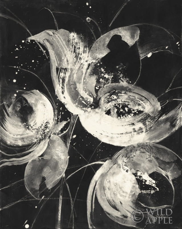 Reproduction of Bold II Dark Vertical by Albena Hristova - Wall Decor Art