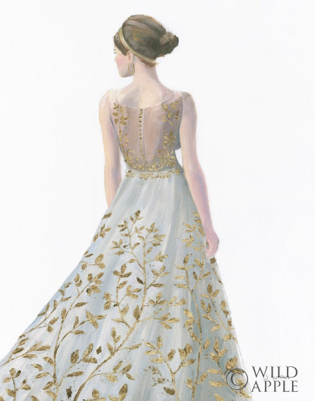 Reproduction of Beautiful Lady II Dress by James Wiens - Wall Decor Art