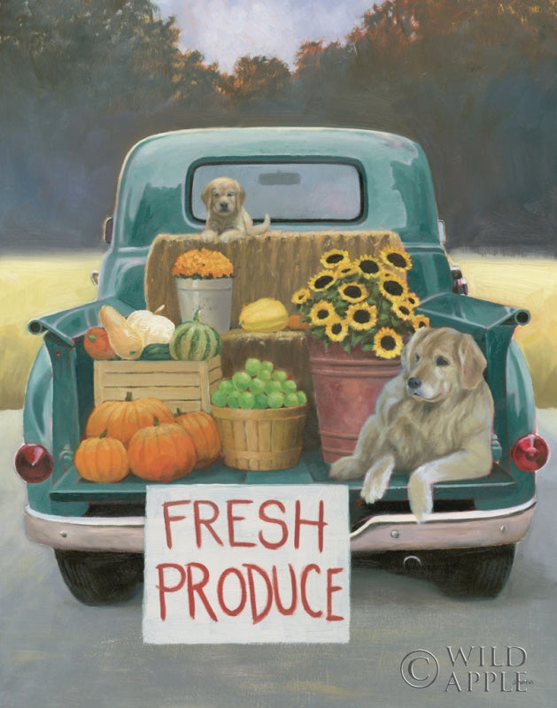 Reproduction of Fall Bounty III by James Wiens - Wall Decor Art