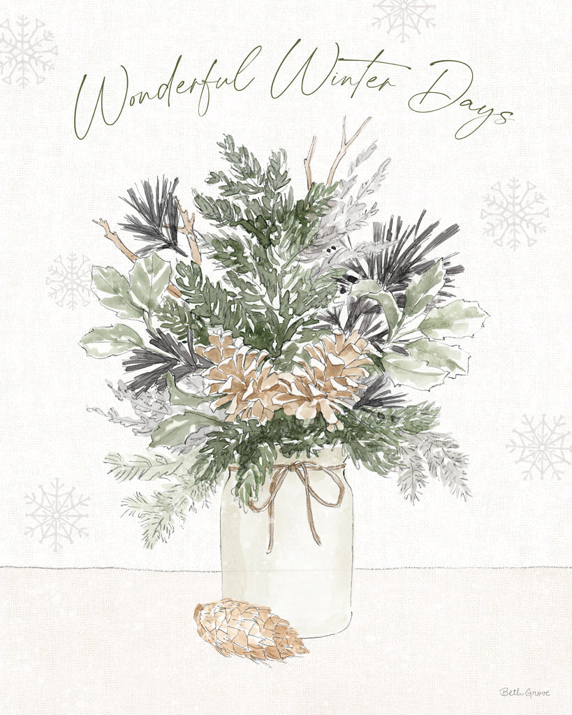 Reproduction of Simple Season II by Beth Grove - Wall Decor Art