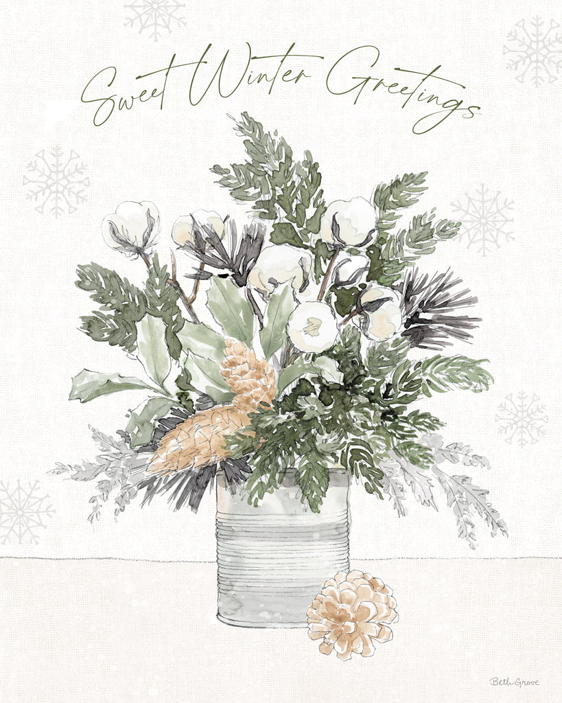 Reproduction of Simple Season III by Beth Grove - Wall Decor Art