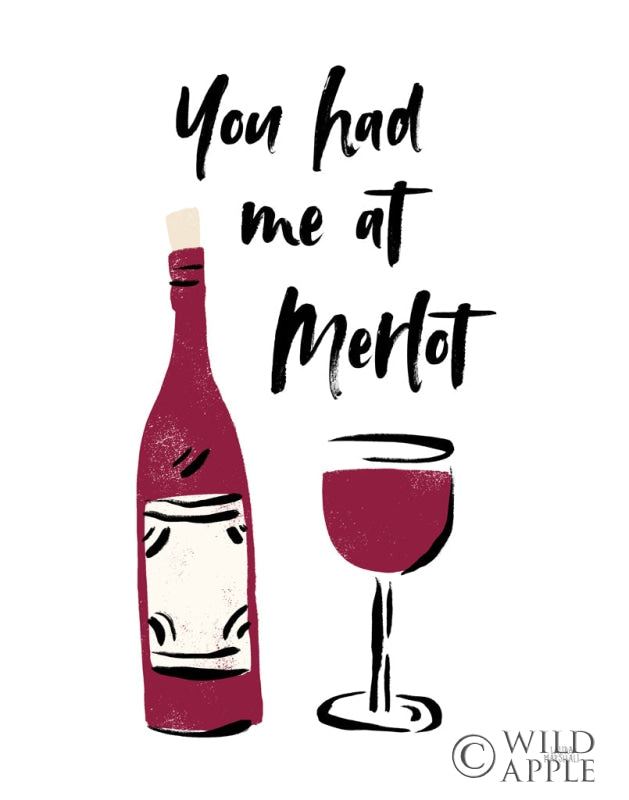 Reproduction of Grape Therapy I by Laura Marshall - Wall Decor Art