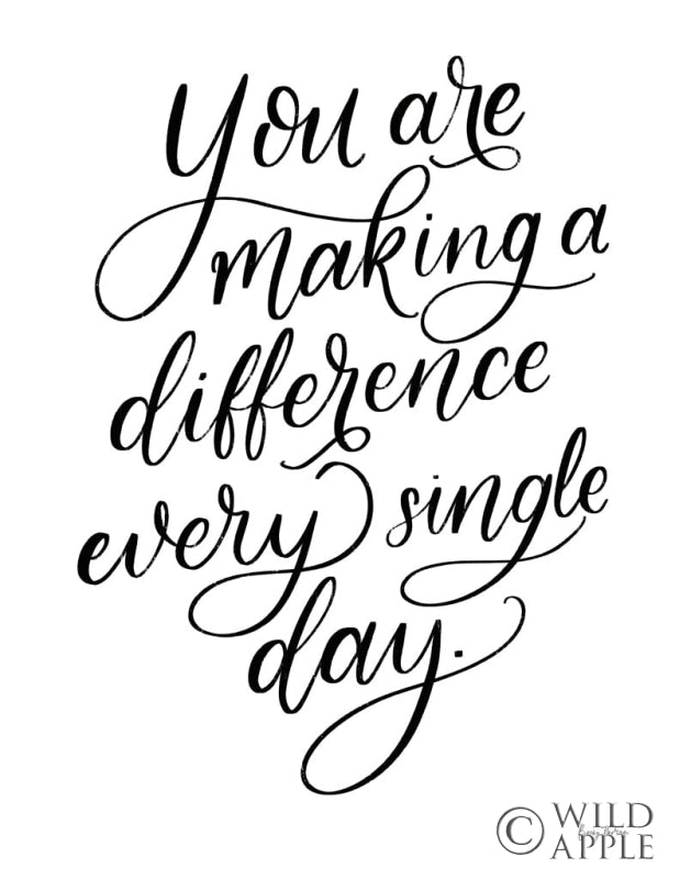 Reproduction of Teachers III No Hearts Crop by Becky Thorns - Wall Decor Art