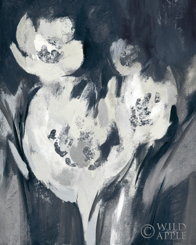 Reproduction of White Fairy Tale Floral II by Silvia Vassileva - Wall Decor Art
