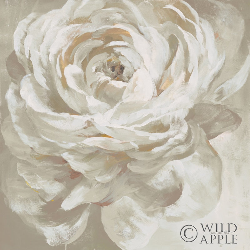 Reproduction of Neutral Rose by Danhui Nai - Wall Decor Art