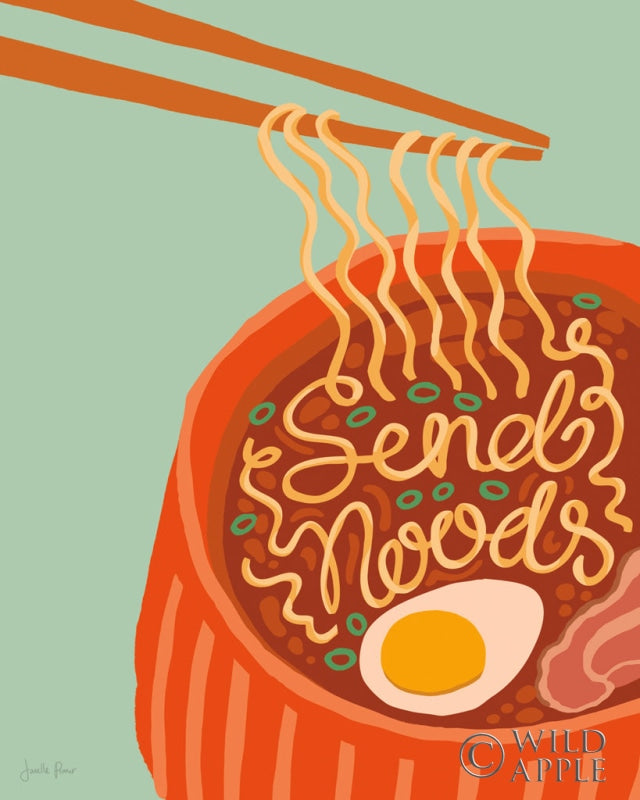 Reproduction of Send Noods I by Janelle Penner - Wall Decor Art