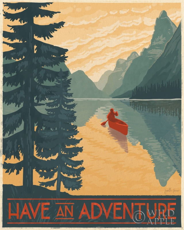 Reproduction of Born to Roam V Adventure by Janelle Penner - Wall Decor Art