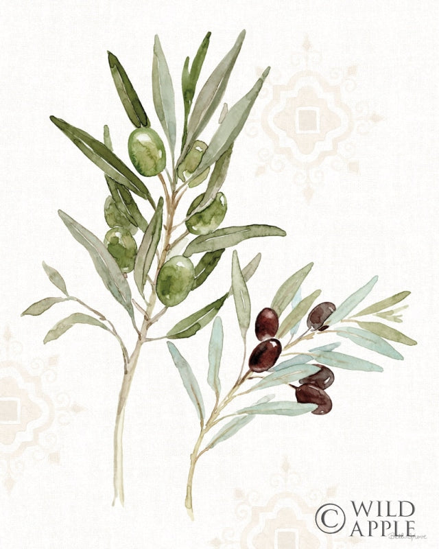 Reproduction of Mediterranean Motif VIII by Beth Grove - Wall Decor Art