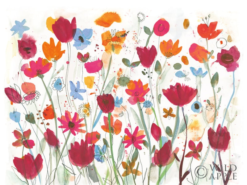 Reproduction of Sunday Stroll I Refresh by Cheryl Warrick - Wall Decor Art