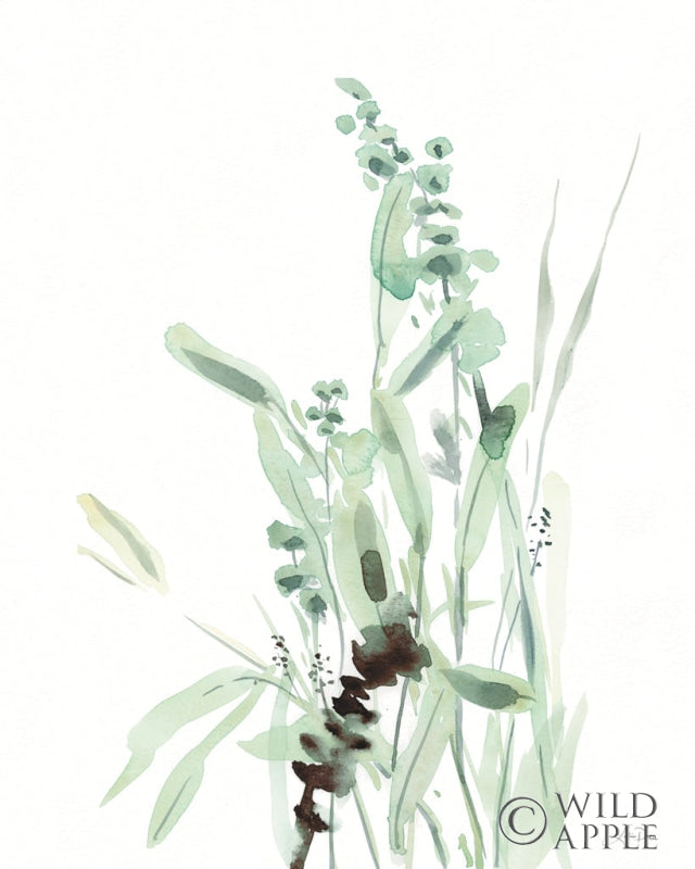 Reproduction of Grasses III by Katrina Pete - Wall Decor Art
