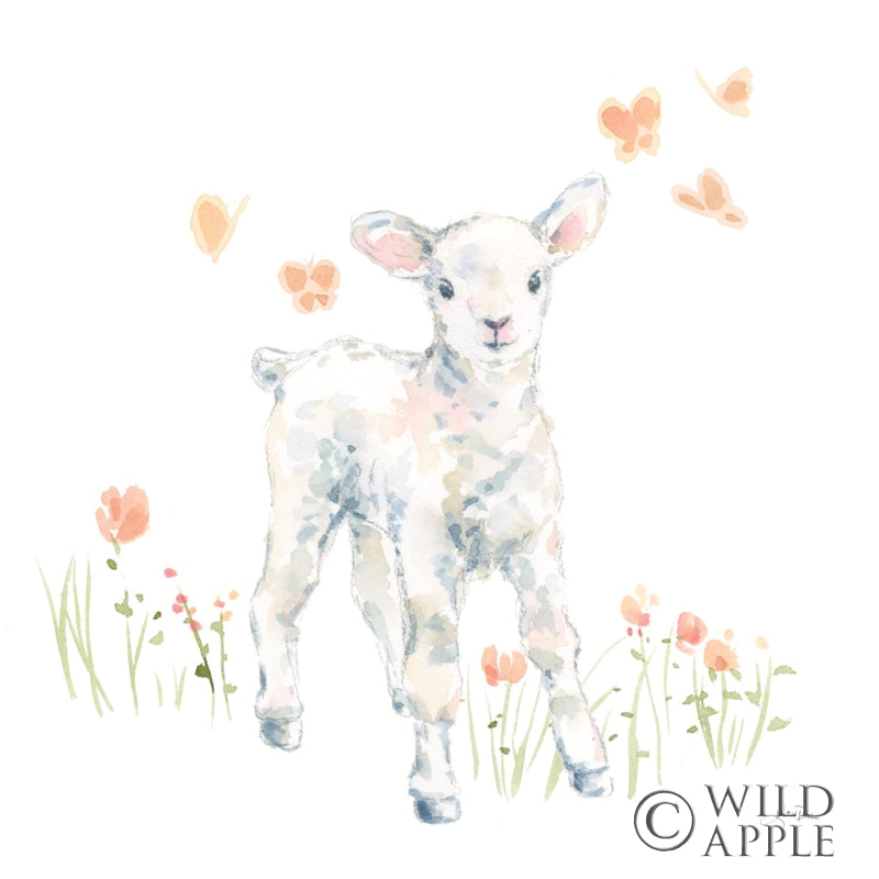 Reproduction of Spring Lambs I by Katrina Pete - Wall Decor Art