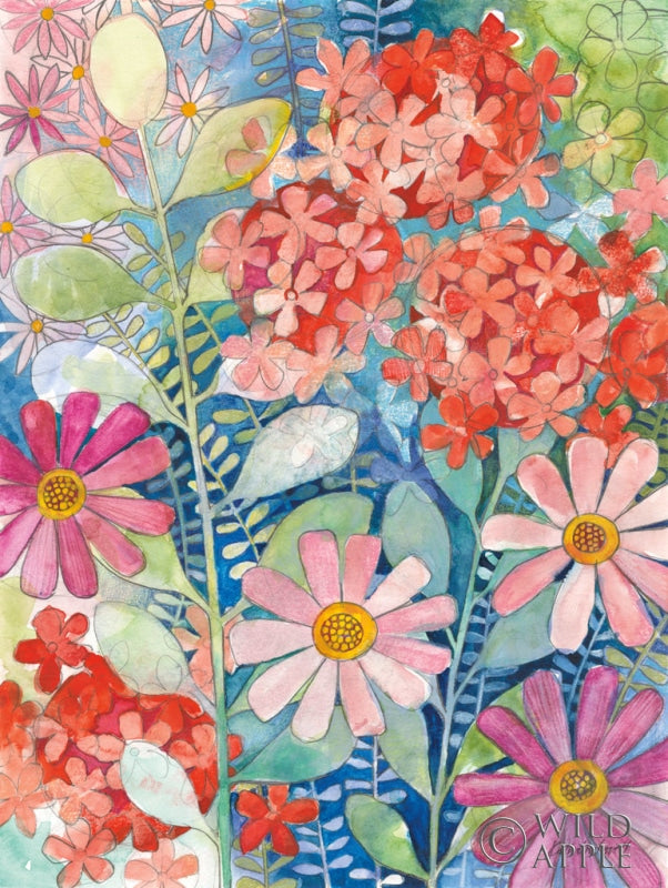 Reproduction of Summer Profusion III by Kathrine Lovell - Wall Decor Art