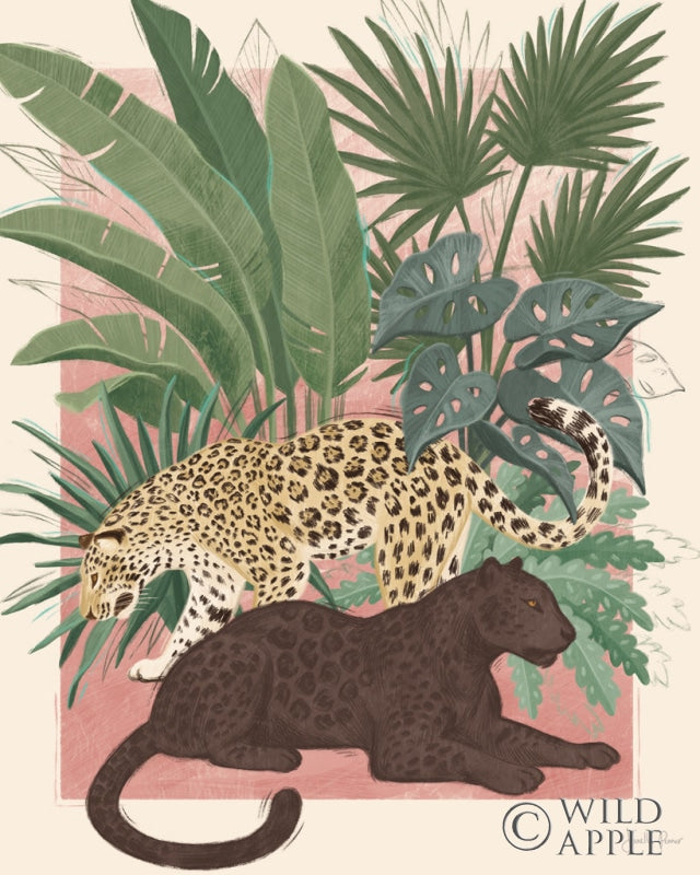 Reproduction of Majestic Cats I by Janelle Penner - Wall Decor Art