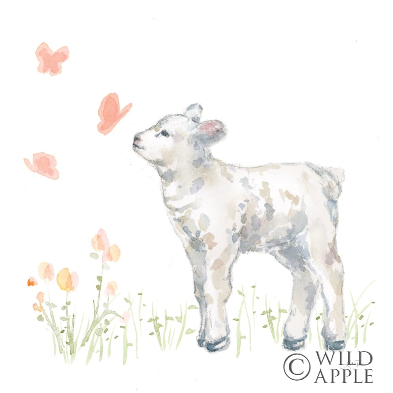 Reproduction of Spring Lamb IV by Katrina Pete - Wall Decor Art