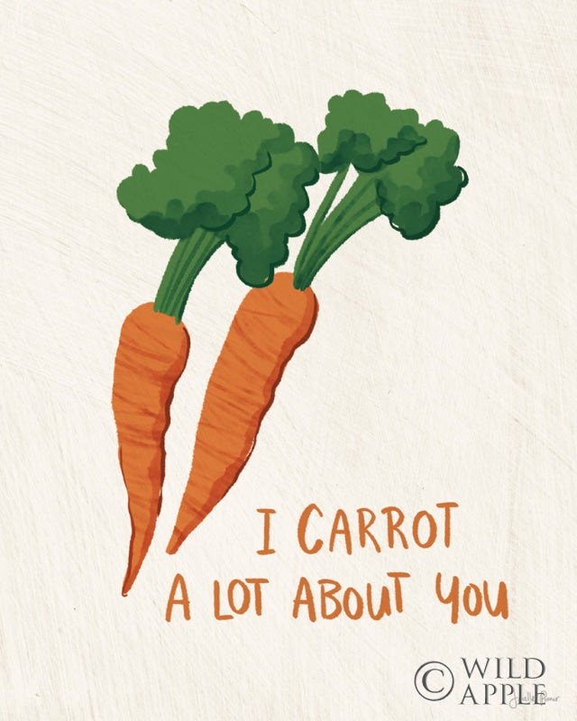 Reproduction of Veggie Fun II by Janelle Penner - Wall Decor Art