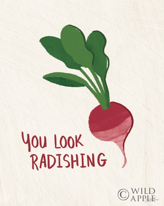 Reproduction of Veggie Fun VI by Janelle Penner - Wall Decor Art