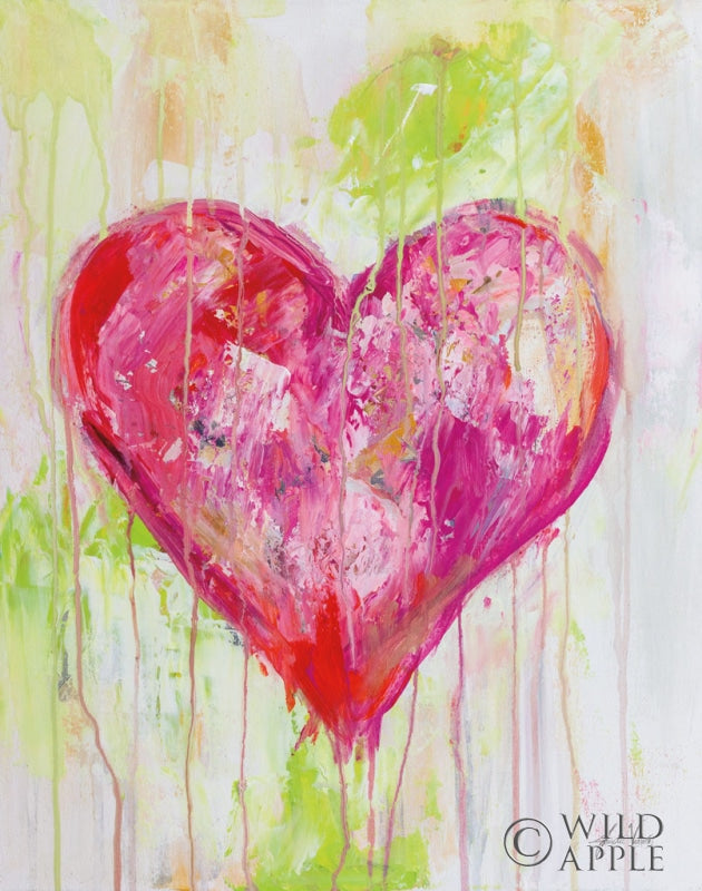 Reproduction of Lonely Heart by Jeanette Vertentes - Wall Decor Art