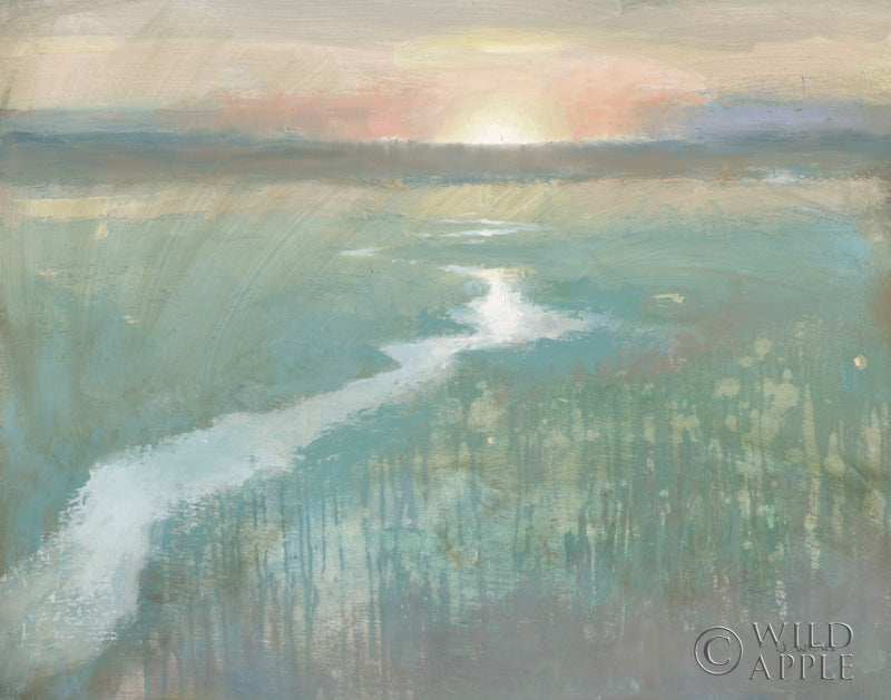 Reproduction of Evening Stream by James Wiens - Wall Decor Art