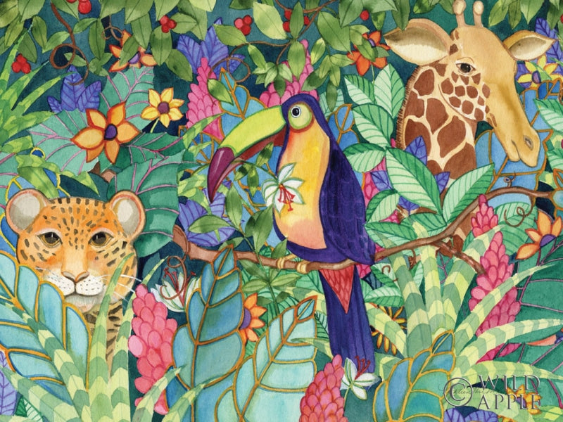 Reproduction of Jungle by Kathleen Parr McKenna - Wall Decor Art