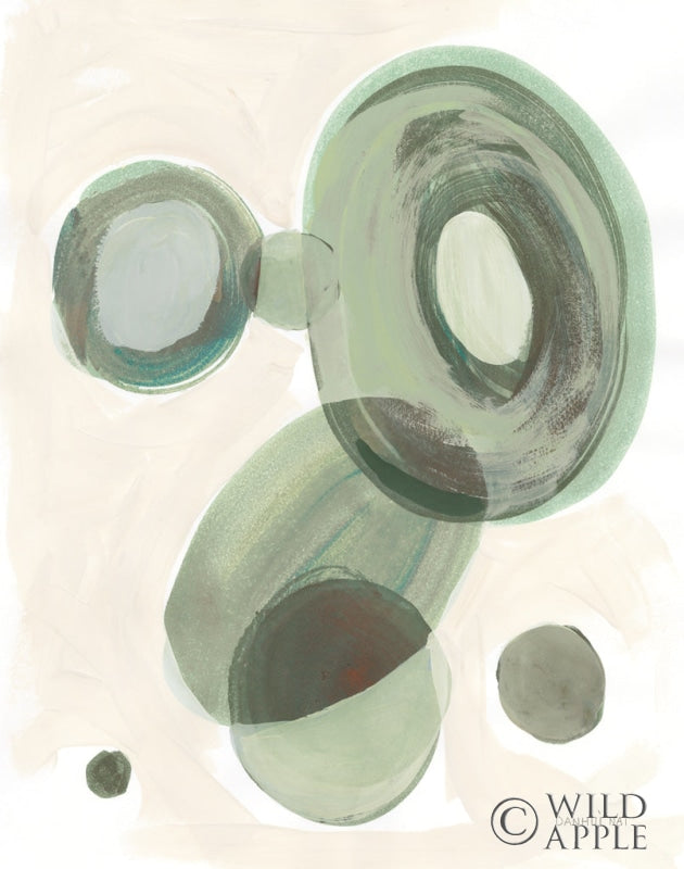 Reproduction of Middle of One Hundred I Reseda by Danhui Nai - Wall Decor Art