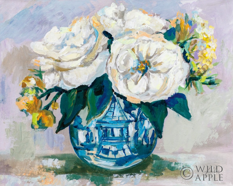 Reproduction of Elegance by Jeanette Vertentes - Wall Decor Art
