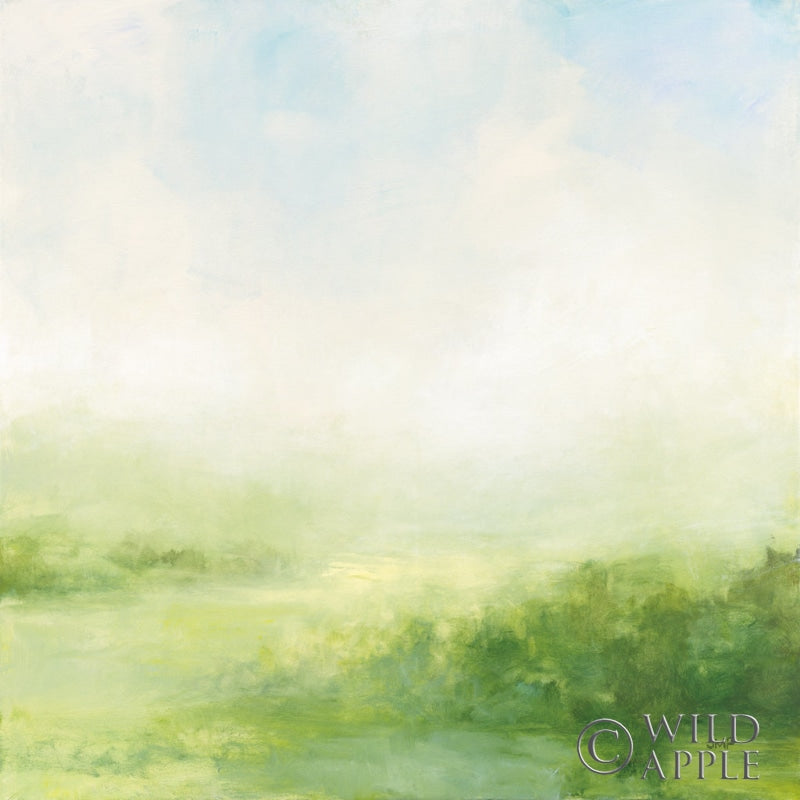 Reproduction of Fields of Green II by Julia Purinton - Wall Decor Art