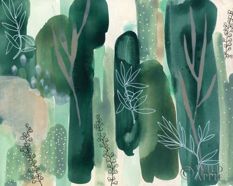 Reproduction of Hidden Forest by Laura Horn - Wall Decor Art