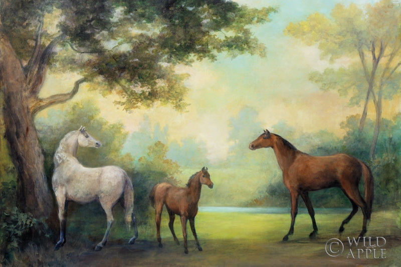 Reproduction of Near the Pasture by Julia Purinton - Wall Decor Art