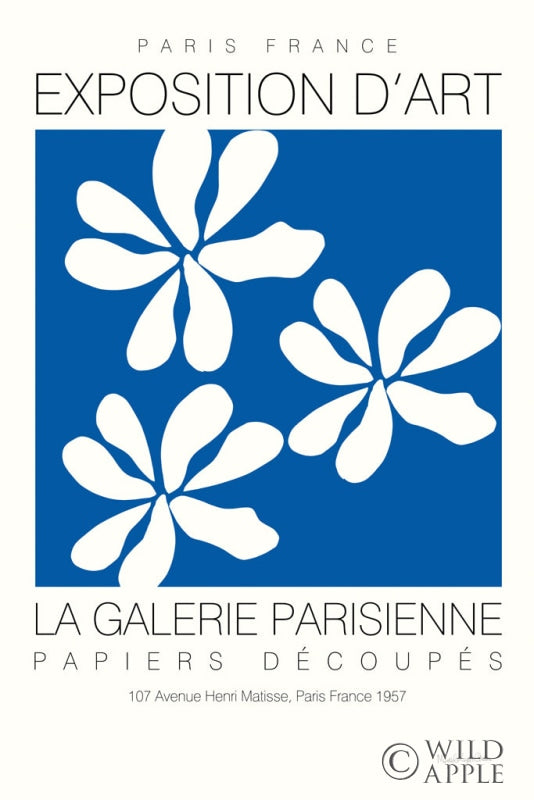 Reproduction of Fleurs de Matisse I by Mercedes Lopez Charro - Wall Decor Art