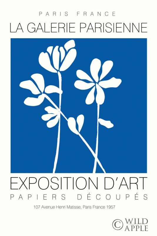 Reproduction of Fleurs de Matisse II by Mercedes Lopez Charro - Wall Decor Art
