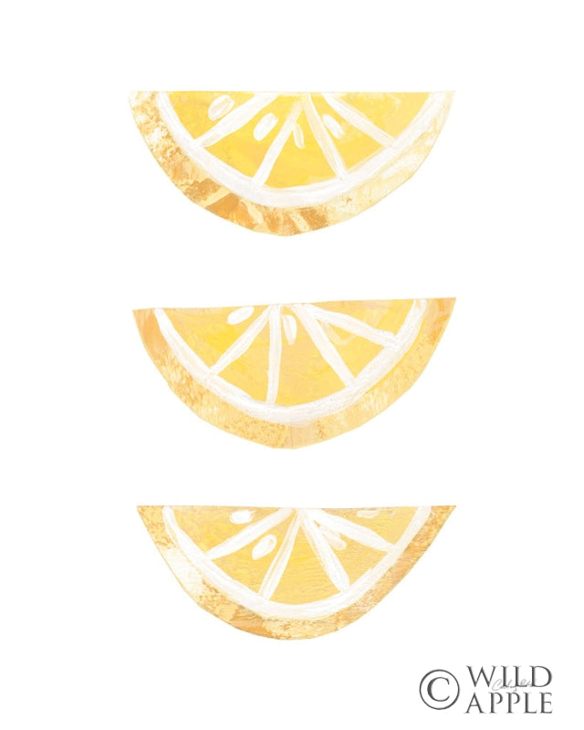 Reproduction of Lemon Slices I by Courtney Prahl - Wall Decor Art