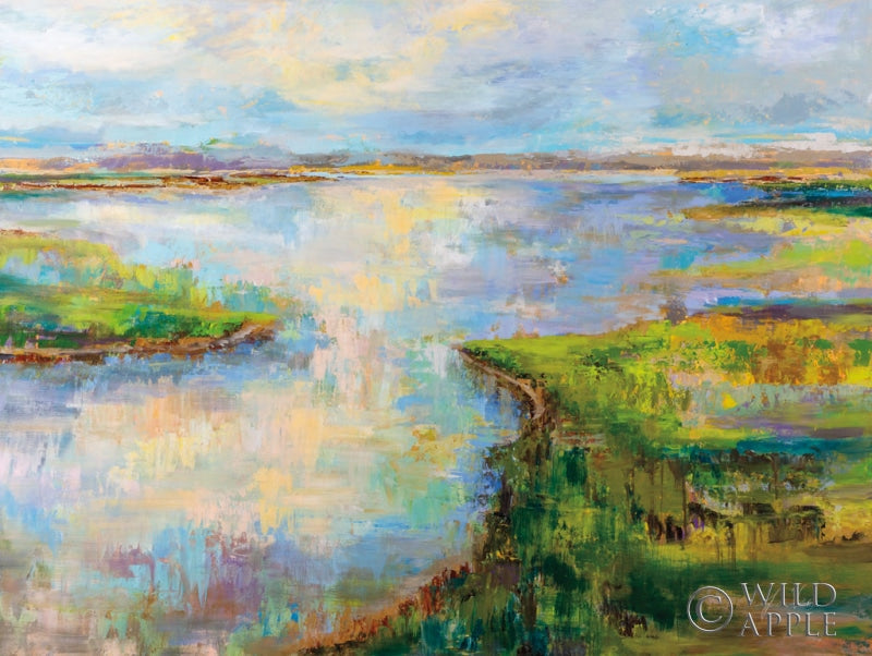 Reproduction of Blush by Jeanette Vertentes - Wall Decor Art