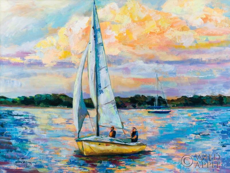 Reproduction of Sunday Sail by Jeanette Vertentes - Wall Decor Art